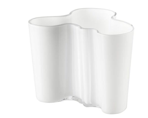 IIttala - Aalto Vas 120 mm Vit / Opal Design Alvar Aalto