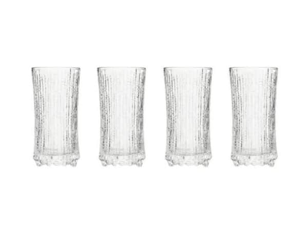 IIttala - Ultima Thule - 4 st champagneglas 18 cl Design Tapio Wirkkala