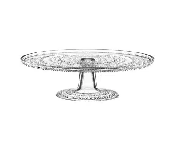 Iittala - Kastehelmi - Kakfat klar 31,5 cm Designer Oiva Toikka