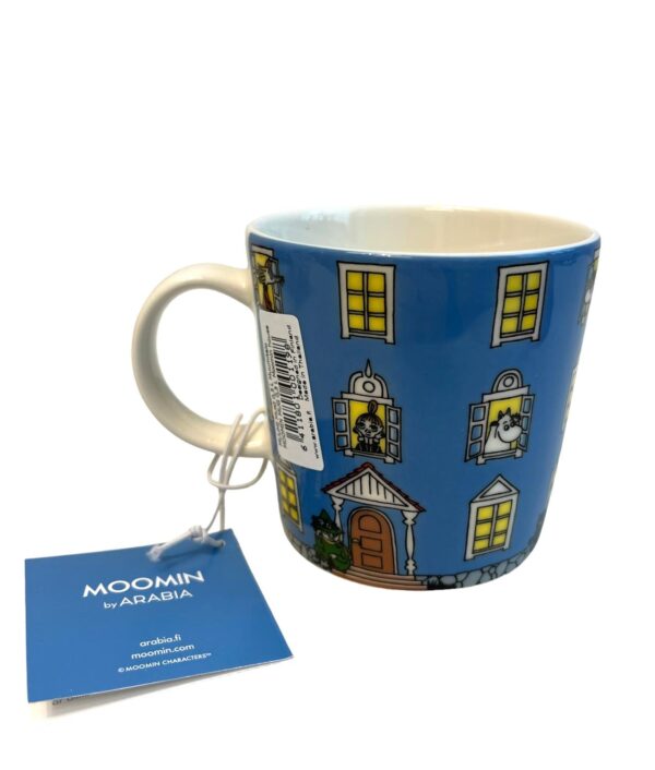 Arabia - Mumin / Moomin mugg - Muminhus blå Design Tove Jansson