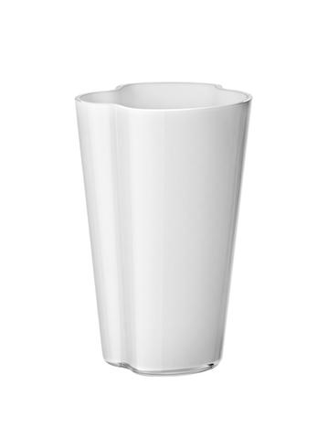 IIttala - Aalto - Vas 220 mm hel vit Design Alvar Aalto