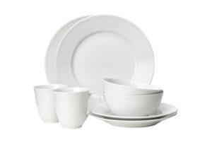 Rörstrand Swedish Grace – Startset 8 delar snö, porslin – design Louise Adelborg
