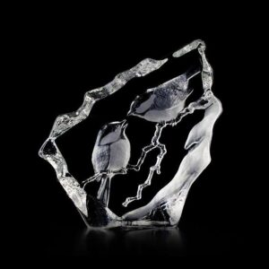 Målerås Wildlife – Entitor konstglas – design Mats Jonasson
