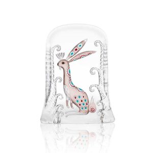 Målerås Tales from wilderness – hare konstglas – design Klaus Haapaniemi