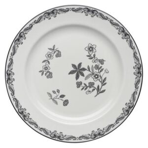 Rörstrand Ostindia Svart – tallrik – design Nils Emil Lundström