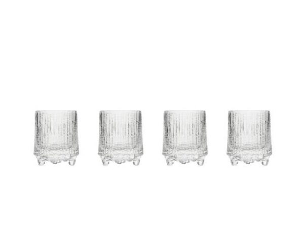 IIttala - Ultima Thule - 4 st - Snappsglas 5 cl Design Tapio Wirkkala