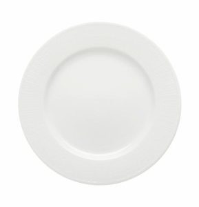 Rörstrand Swedish Grace – tallrik snö 17 cm – design Louise Adelborg