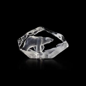Målerås Wildlife – isbjörn konstglas – design Mats Jonasson