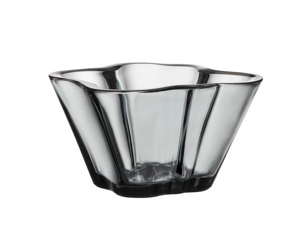 IIttala - Aalto skål 75 mm grå Design Alvar Aalto