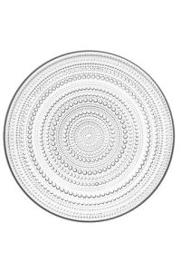 Iittala Kastehelmi – tallrik klar 31,5 cm – design Oiva Toikka