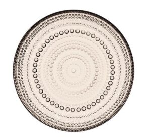 Iittala Kastehelmi – 6 st Förrätts tallrikar linne – design Oiva Toikka