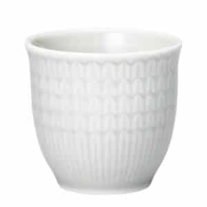 Rörstrand Swedish Grace – dimma 6 st äggkoppar 4 cl – design Louise Adelborg