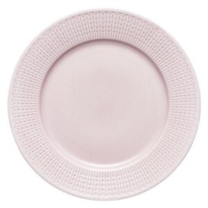 Rörstrand Swedish Grace – Ros, 6 st mattallrikar 27 cm – design Louise Adelborg