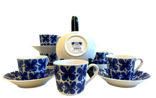 Rörstrand - Mon Amie - 6st Kaffekoppar med Fat Design Marianne Westman