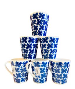 Rörstrand Mon Amie – 6 st The / Kaffe muggar – design Marianne Westman