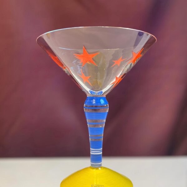 Orrefors - Clown - Martini / Coupe glas Design Anne Nilsson