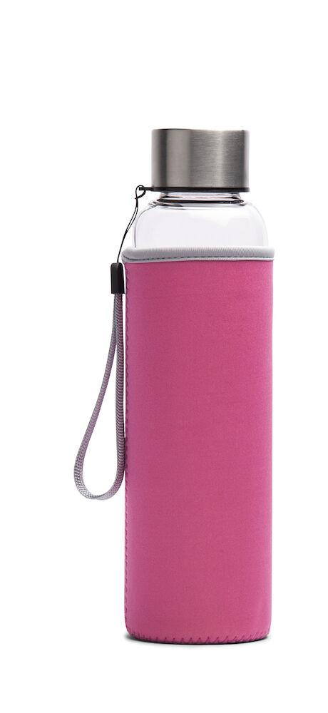 LN Glass Bottle 600ml Rosa