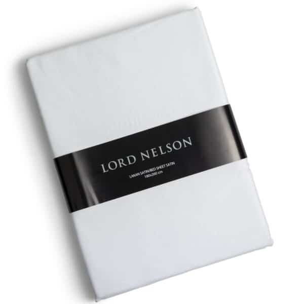 Lord Nelson - Lakan satin Vit 240x260 Utvald av Glasprinsen