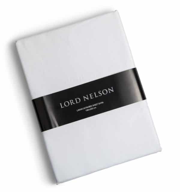 Lord Nelson - Lakan satin Vit 240x260 Utvald av Glasprinsen