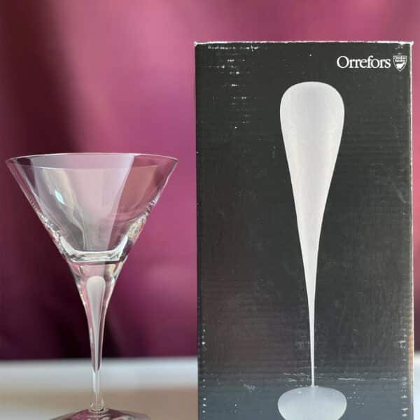 Orrefors - intermezzo Satin - Martini / Cocktail Design Erika Lagerbielke