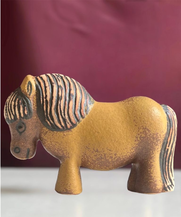 Gustavsberg- Figurin - Häst Ponny - design Lisa Larson