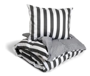 Kosta Boda – bäddset, Grebbestad Satin 150 x 210 grå