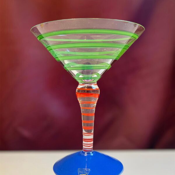 Orrefors - Clown - Martini / Coupe glas Design Anne Nilsson