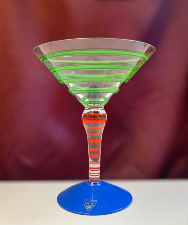 Orrefors - Clown - Martini / Coupe glas Design Anne Nilsson