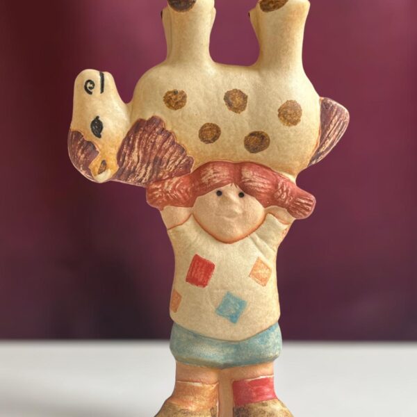 Gustavsberg - Figurin Pippi & LIlla Gubben design Lisa Larson