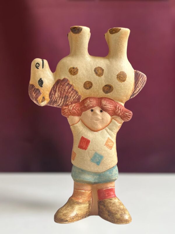 Gustavsberg - Figurin Pippi & LIlla Gubben design Lisa Larson