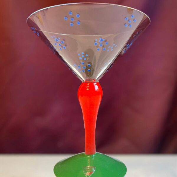 Orrefors - Clown - Martini / Coupe glas Design Anne Nilsson