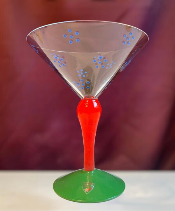 Orrefors - Clown - Martini / Coupe glas Design Anne Nilsson