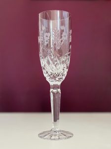 Kosta Boda Haga – champagneglas Hel kristall – vintage