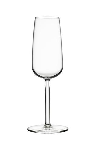 IIttala -Senta - 2 st Champagneglas 21 cl Design Alfredo Häberli