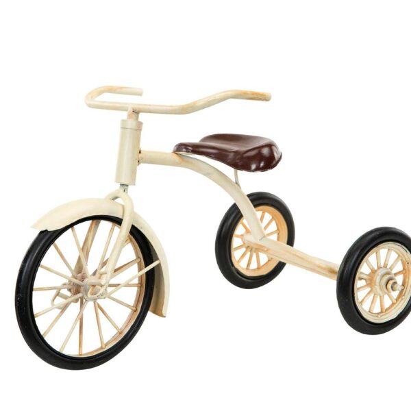 Cykel/Trehjuling Creme Metall