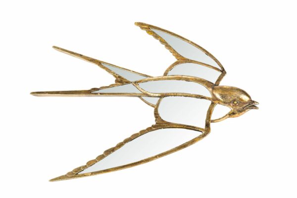 Spegel Svala Guld Poly
