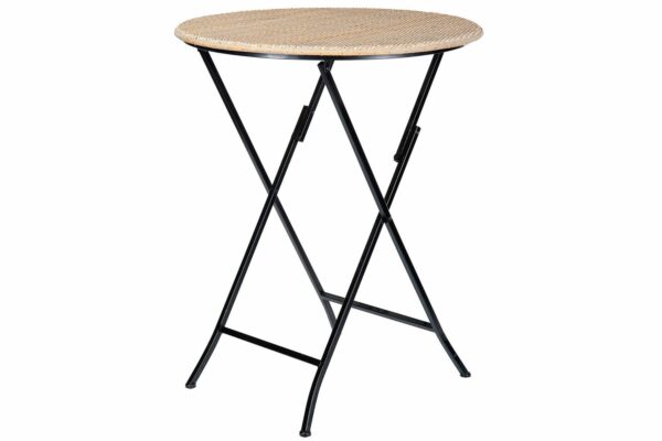 Bord Rund Hopfällbart Bambu