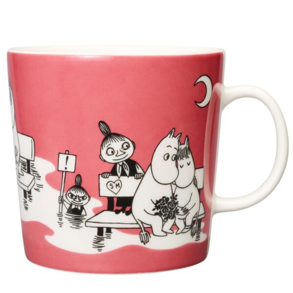 Arabia - Mumin / Moomin Mugg Stor - Rosa 40 cl Design Tove Jansson