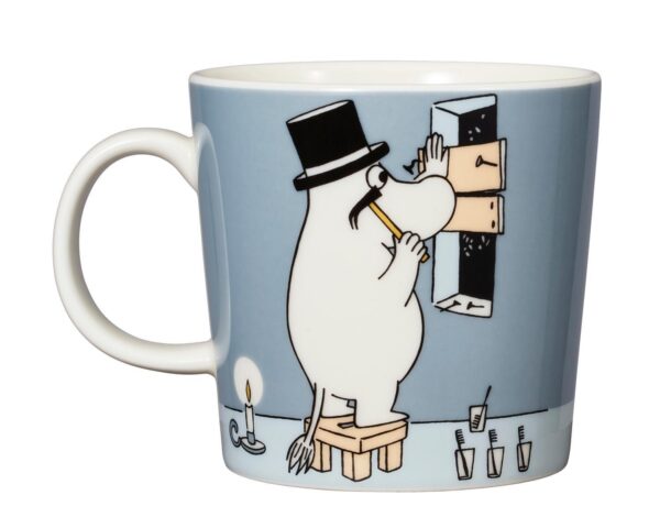 Arabia - Mumin / Moomin mugg - Mumin Pappan Grå Design Tove Jansson