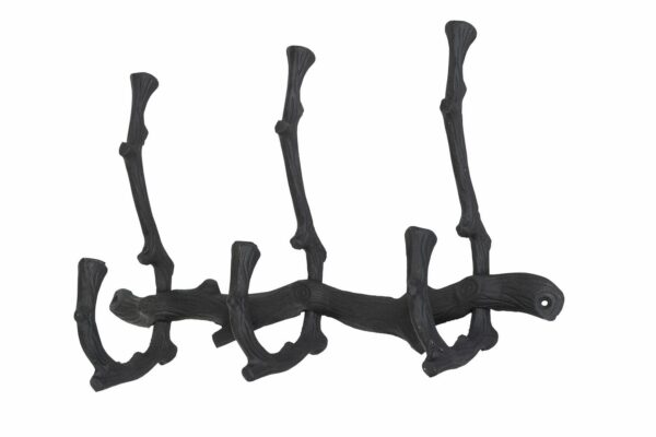 Kroklist Wood Large Svart