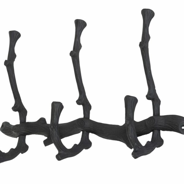 Kroklist Wood Large Svart