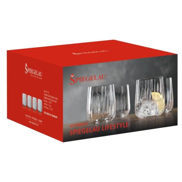 Spiegelau - LifeStyle 4 st Whisky / Tumbler 34cl