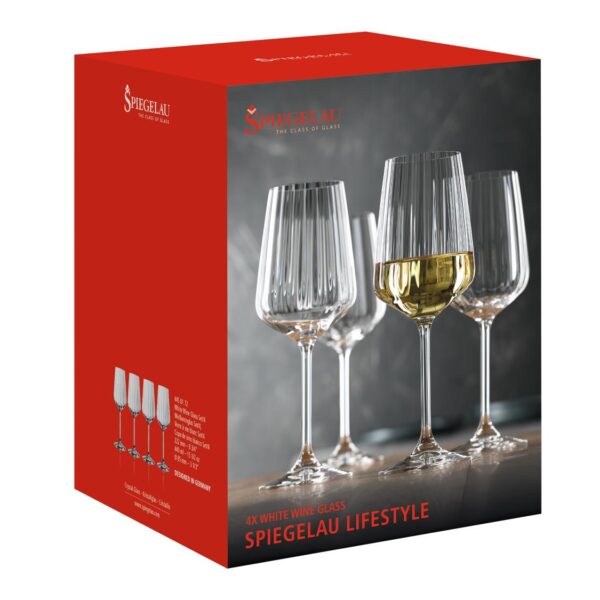 Spiegelau - LifeStyle 4 st Vitvinsglas 44cl