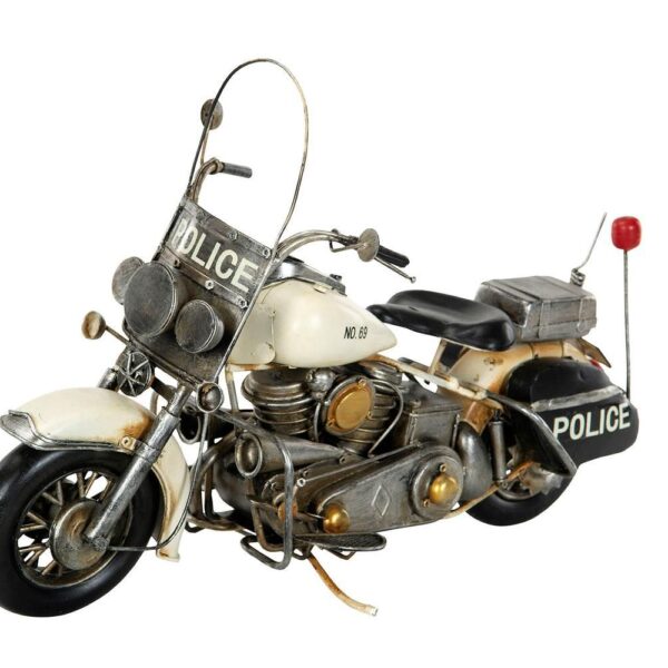 Motorcykel Polis Silver Metall
