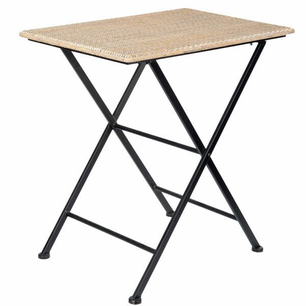 Bord Kvadrat Hopfällbart Bambu