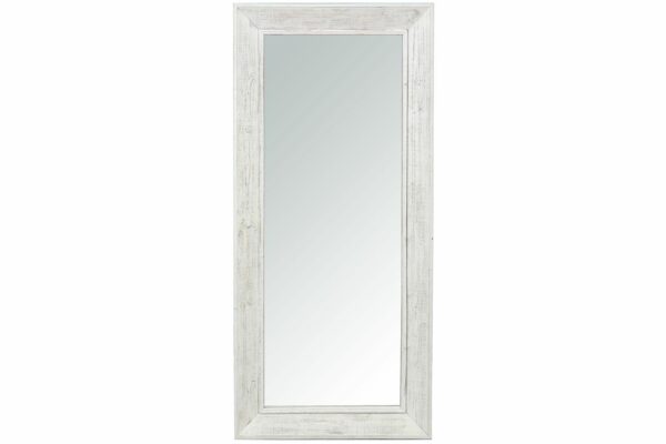 Spegel Wood Vit/Nat