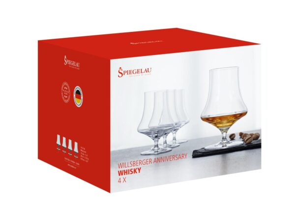 Spiegelau - Willsberger 4 st Anniversary Whisky 36,5 cl