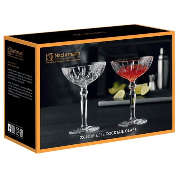 Nachtmann - Noblesse 2 st Martini / Cocktailglas 18 cl