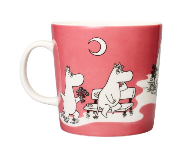 Arabia - Mumin / Moomin Mugg Stor - Rosa 40 cl Design Tove Jansson