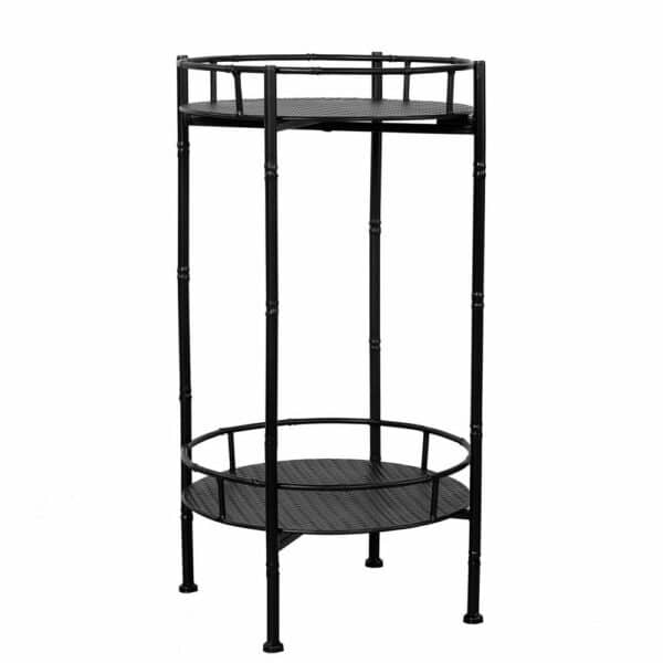 Brickbord Metall Bambu Svart